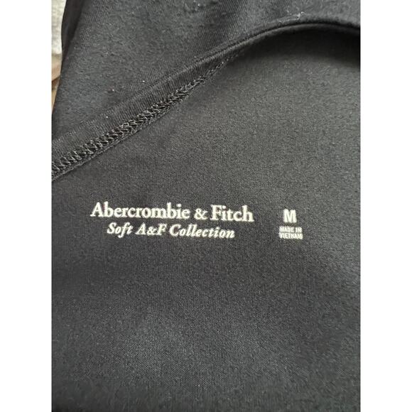 Abercrombie & Fitch Women's Seamless One Shoulder Sleeveless Bodysuit Black SZ M - Picture 9 of 11